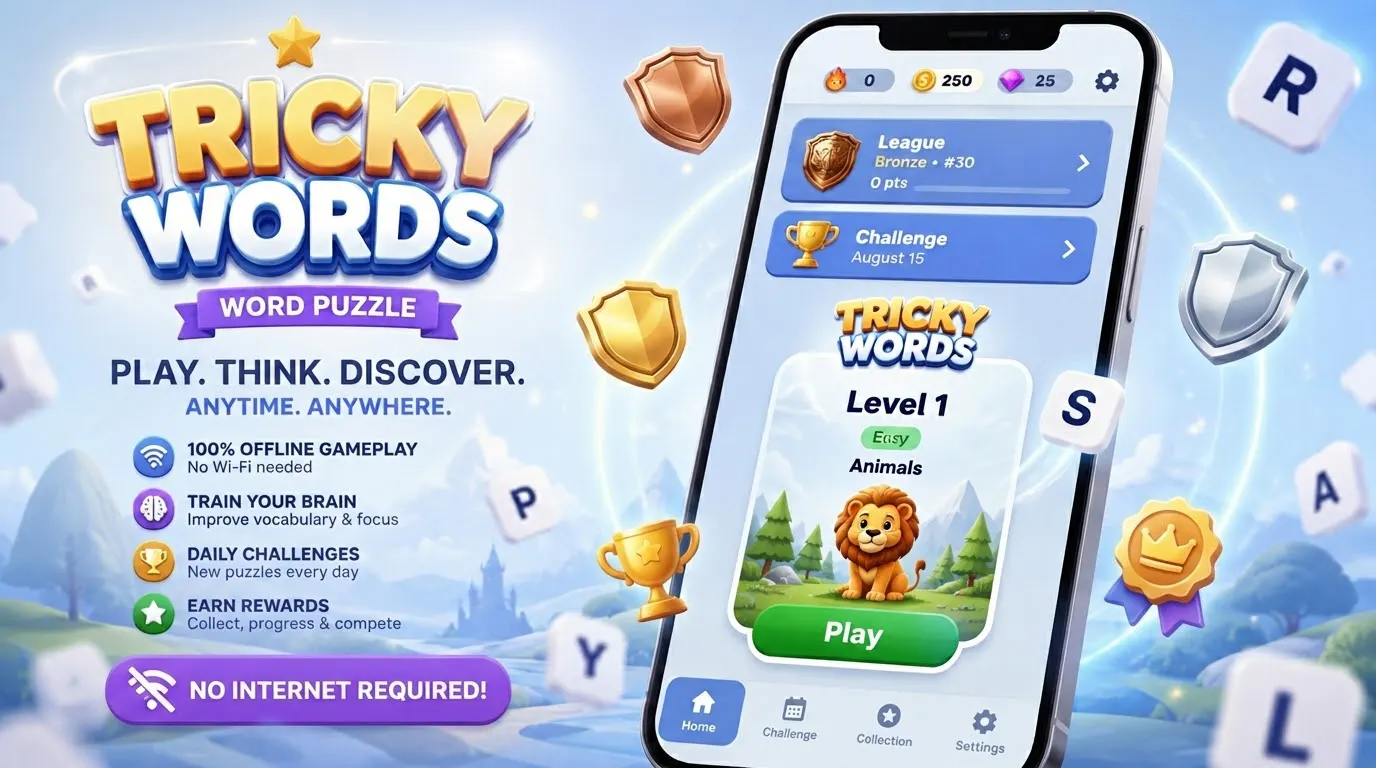 Tricky Words: Word Puzzle gallery image