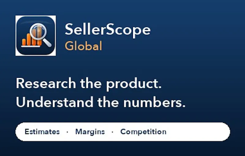 SellerScope Global screenshot 2