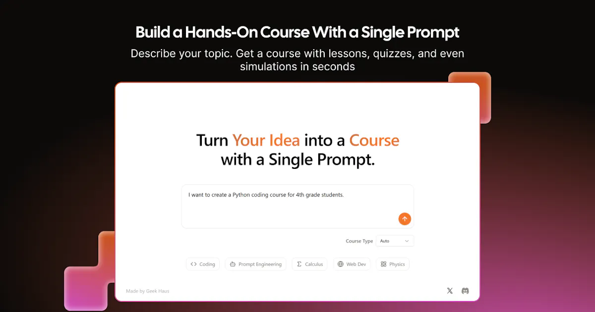 TutorFlow | AI-Powered Course Creation