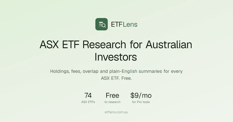 ETFLens screenshot 7