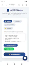AI BillWala - Free AI Invoice Generator gallery image