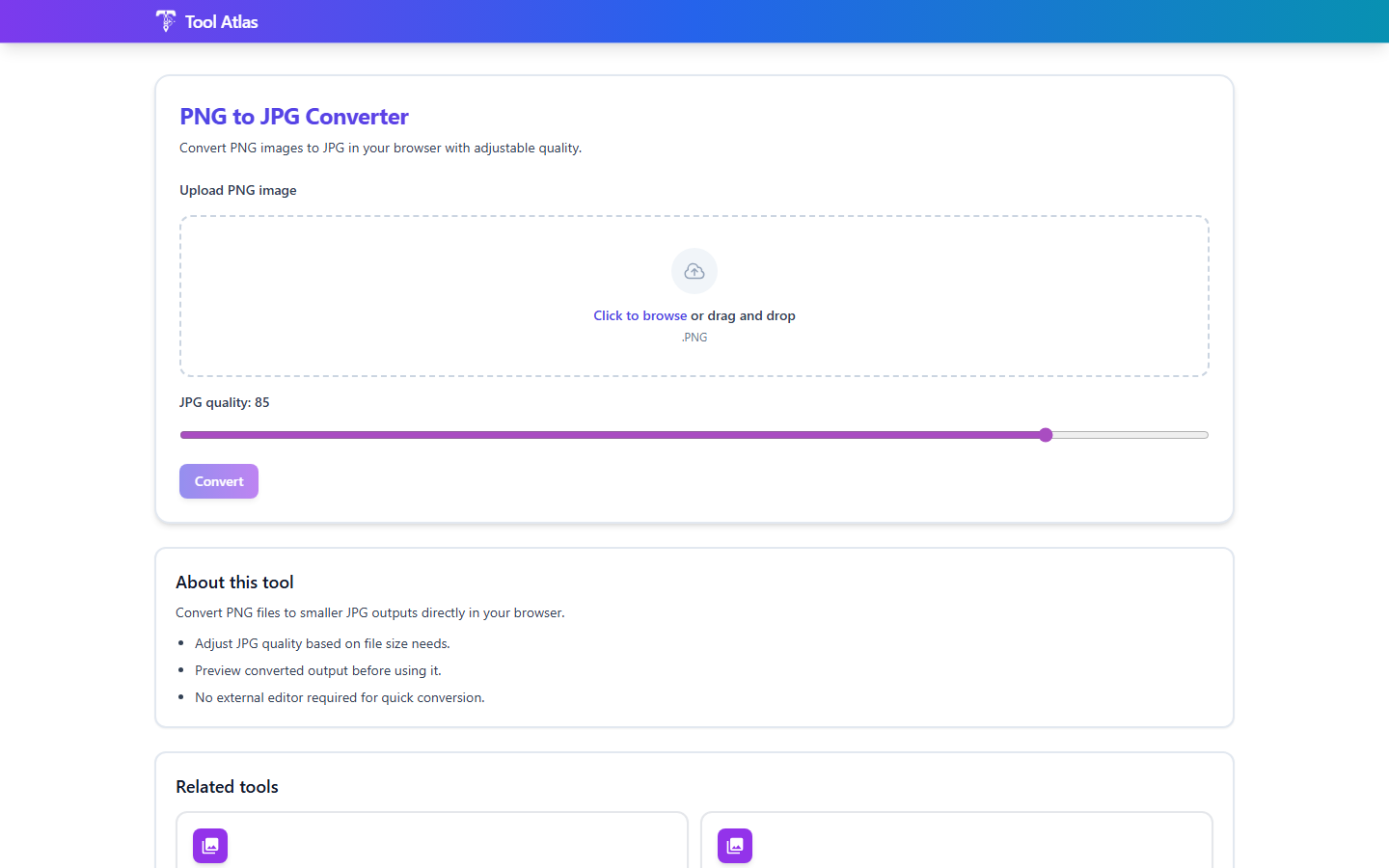 Tool Atlas: Free Online Toolbox gallery image