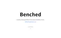Benched media 1
