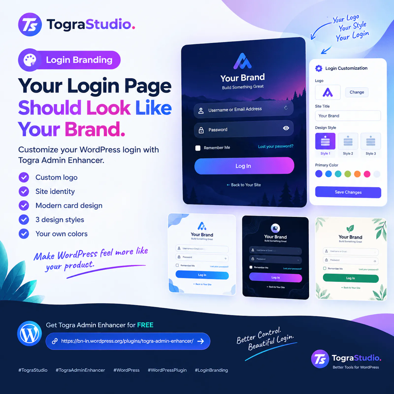 Togra Admin Enhancer screenshot 3