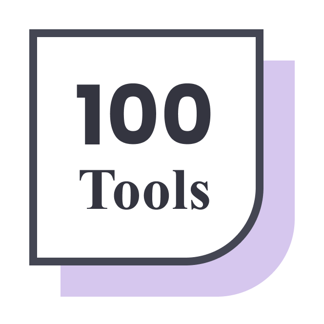 100 AI Tools for Des... logo