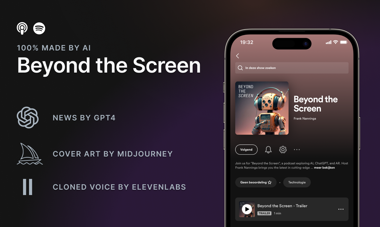 Media Di luar skrin - Podcast pertama yang 100% dibuat oleh AI 1