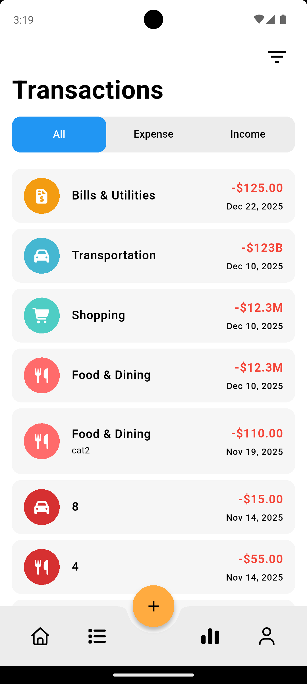 Spendly - Screenshot 4 showing product features and functionality