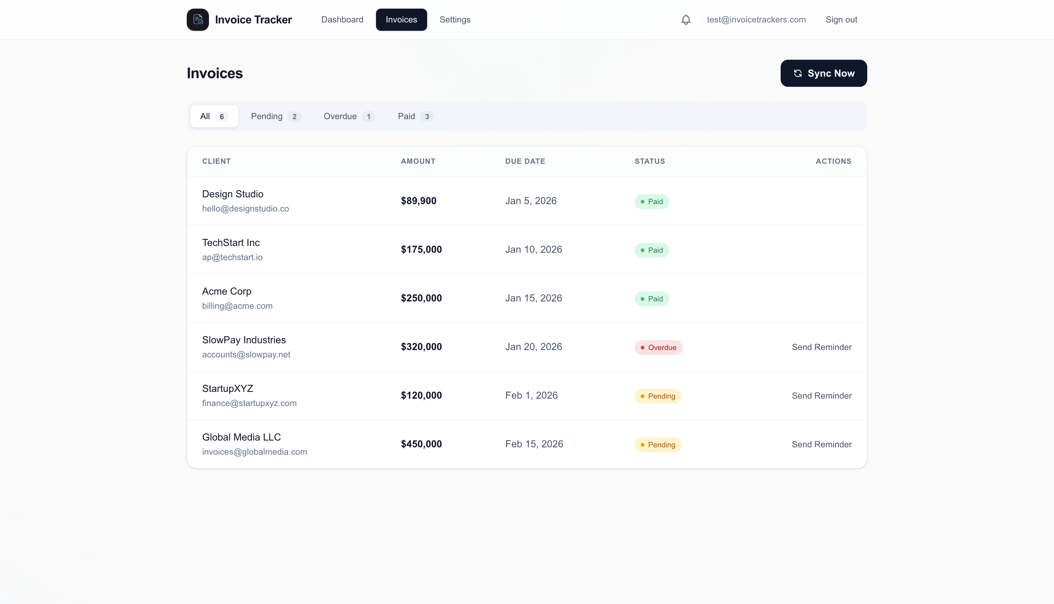 Invoice Tracker gallery image