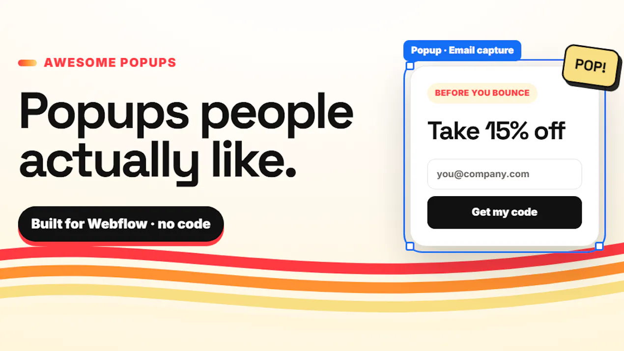 Awesome Popups product