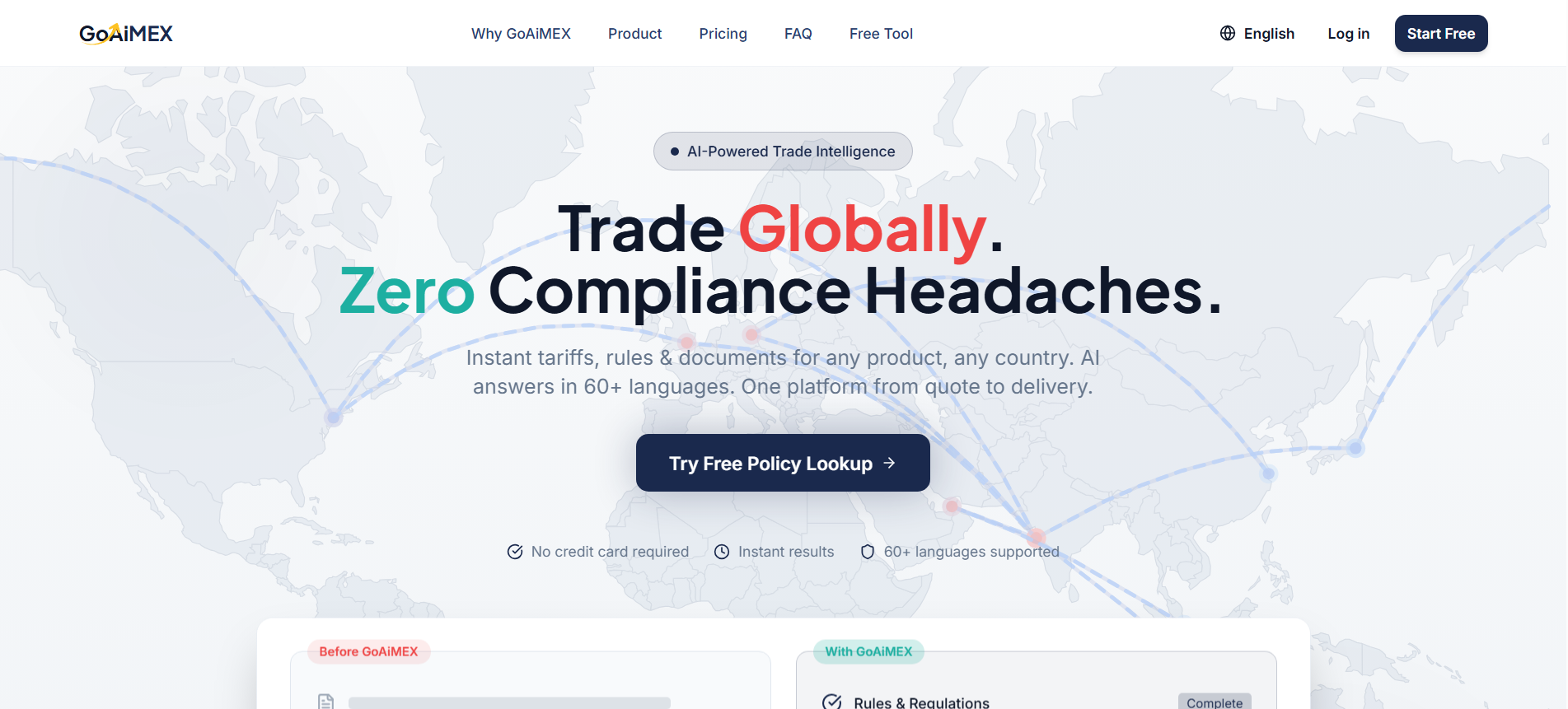 GoAiMEX: AI-Powered Export Compliance gallery image
