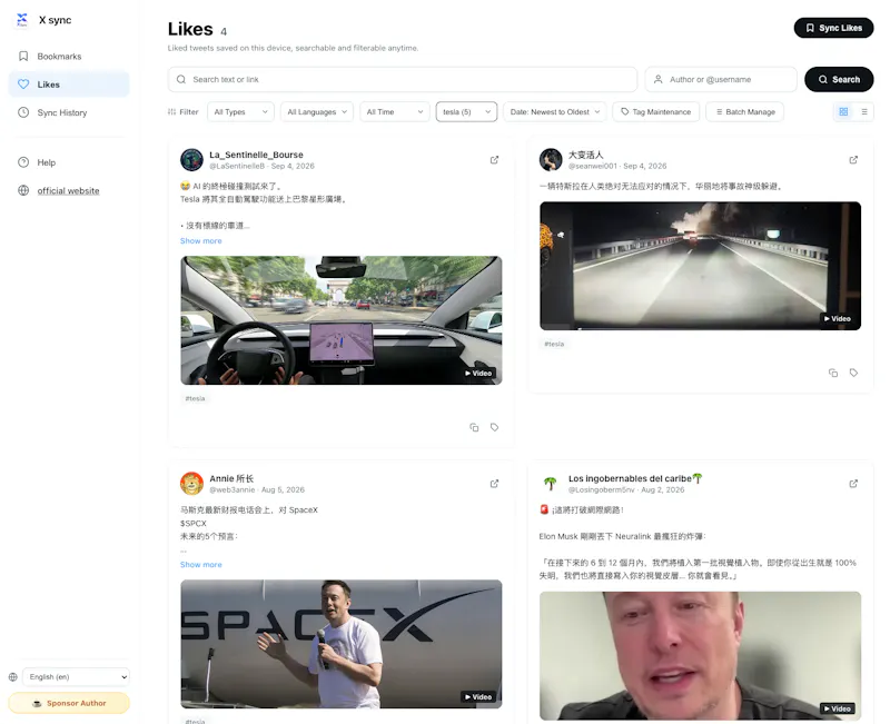 X sync screenshot 5