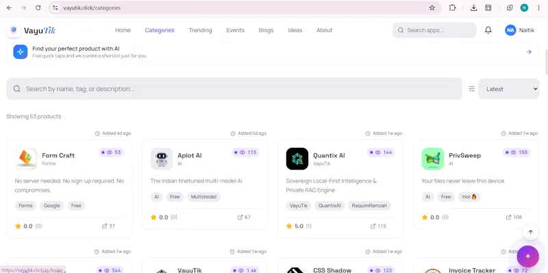 VayuTik  screenshot 3