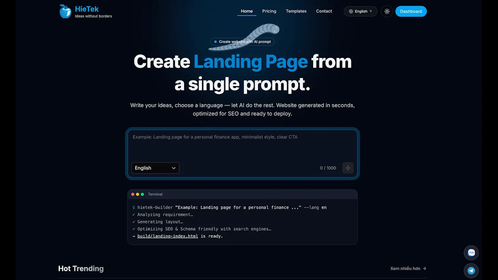 HieTek screenshot 1 (video preview)