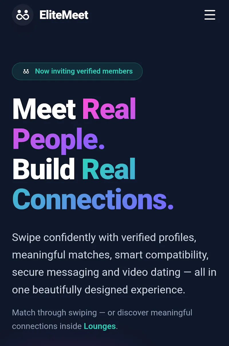 EliteMeet - Verified Love. screenshot 5