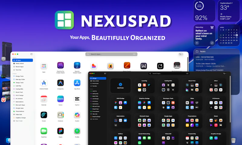 NexusPad screenshot 1