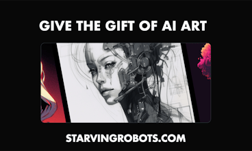 Starving Robots Custom AI Prints gallery image