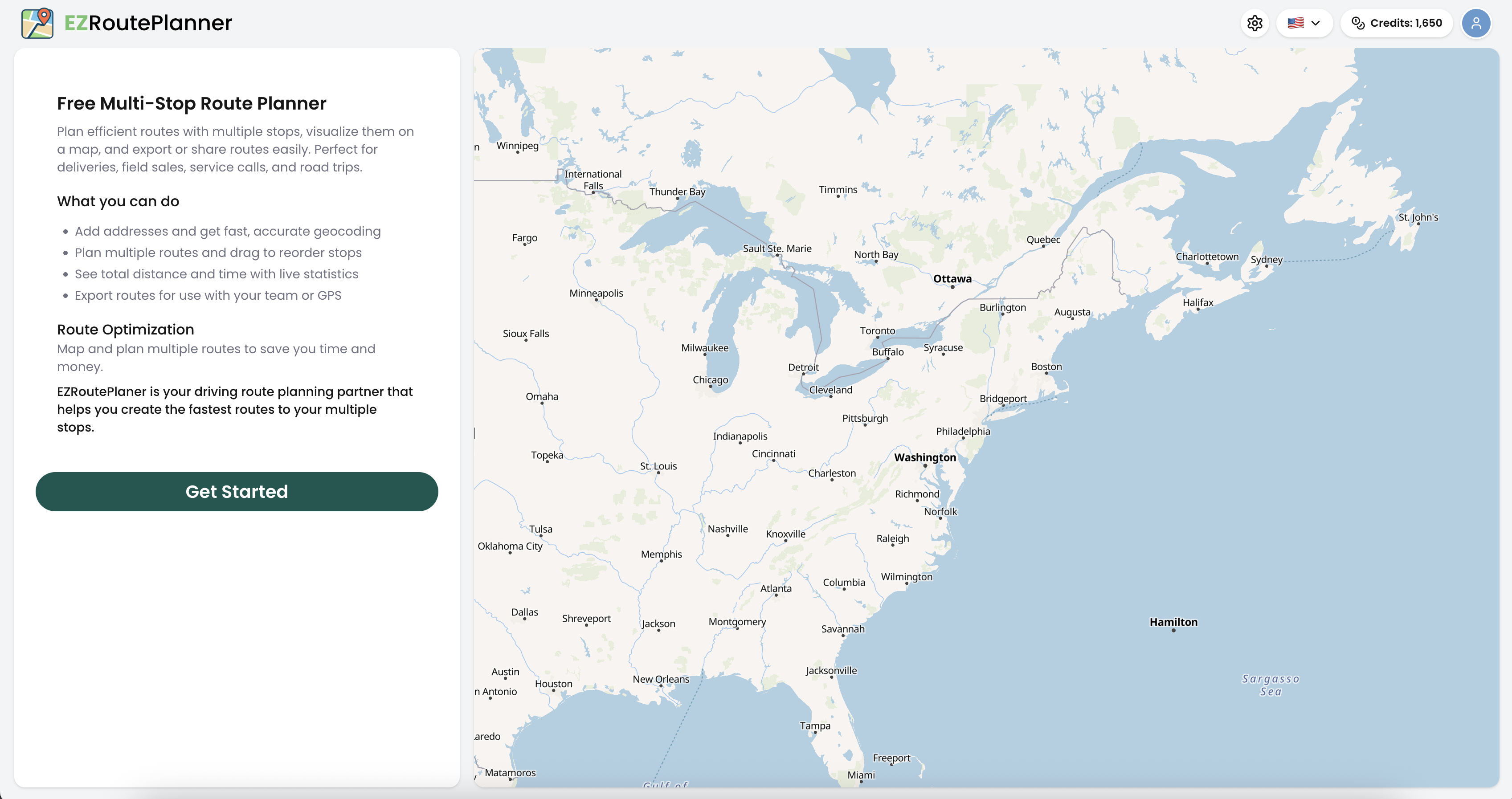 EZRoutePlanner gallery image