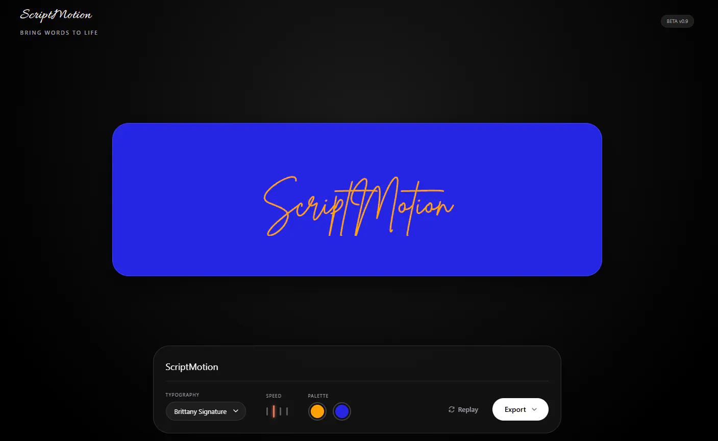 Banner del producto ScriptMotion
