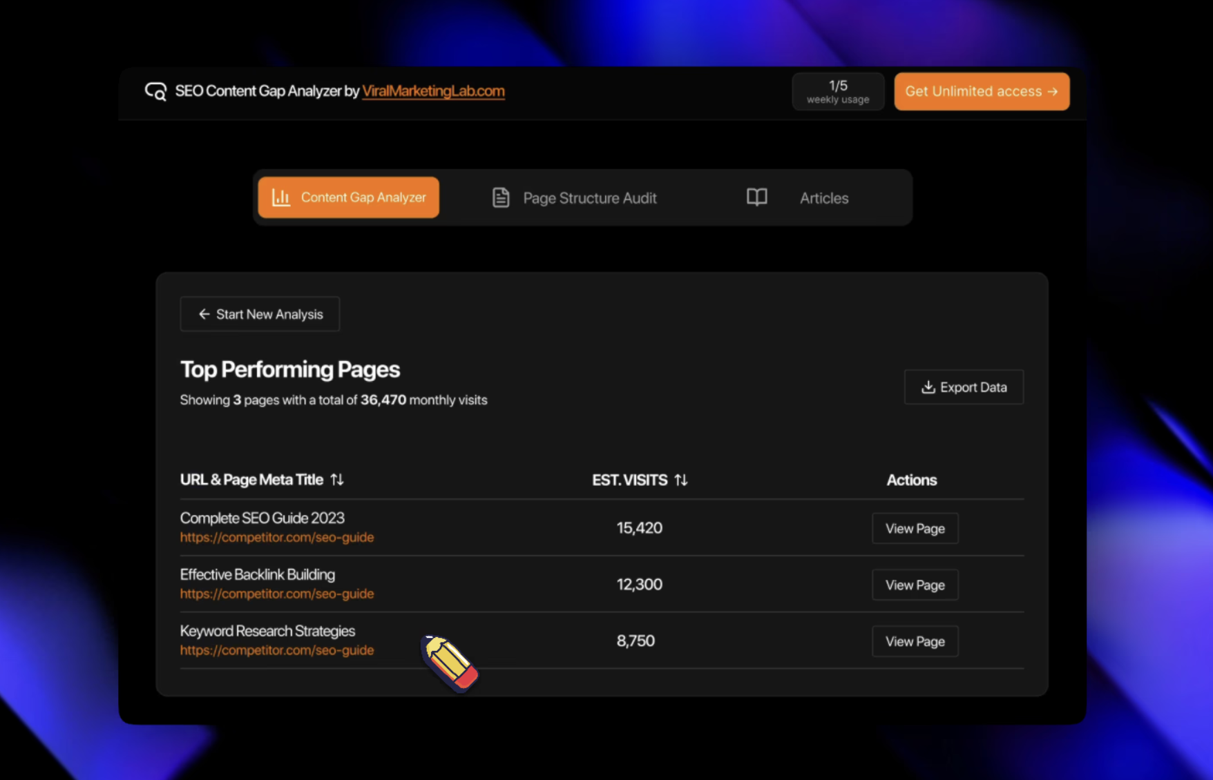Viral SEO gallery image