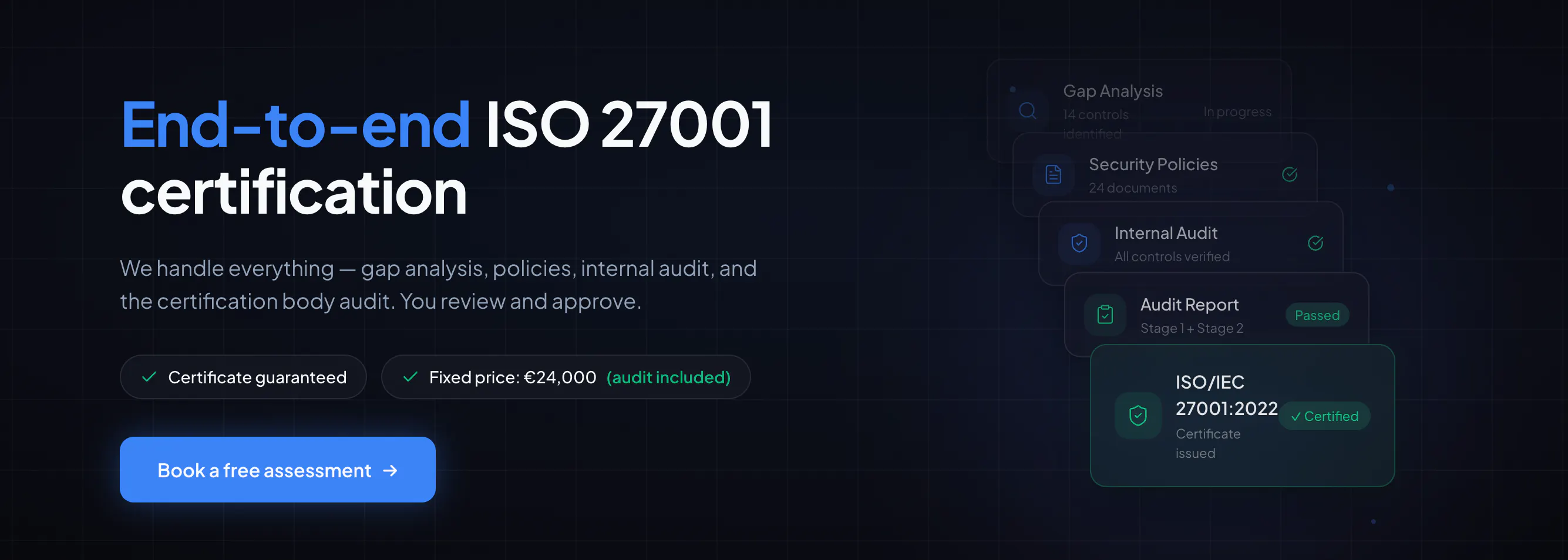 Asteron - ISO Certification for Tech 제품 배너