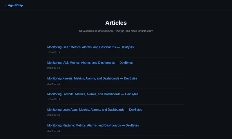 AgentChip screenshot 4