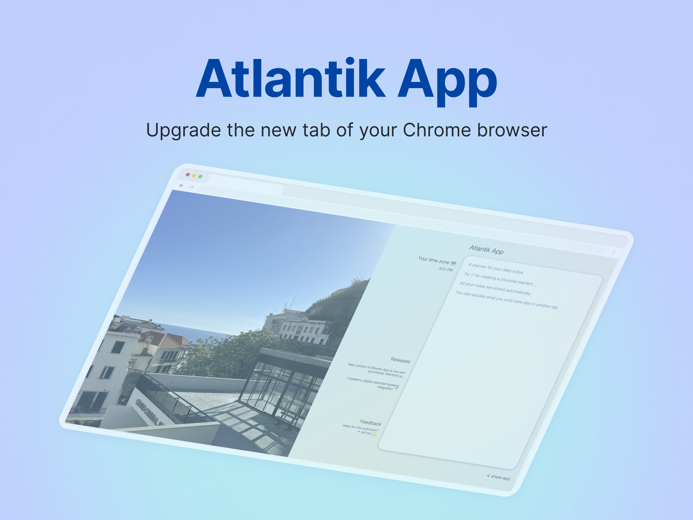 Atlantik App 0.0.3 lancering media 1