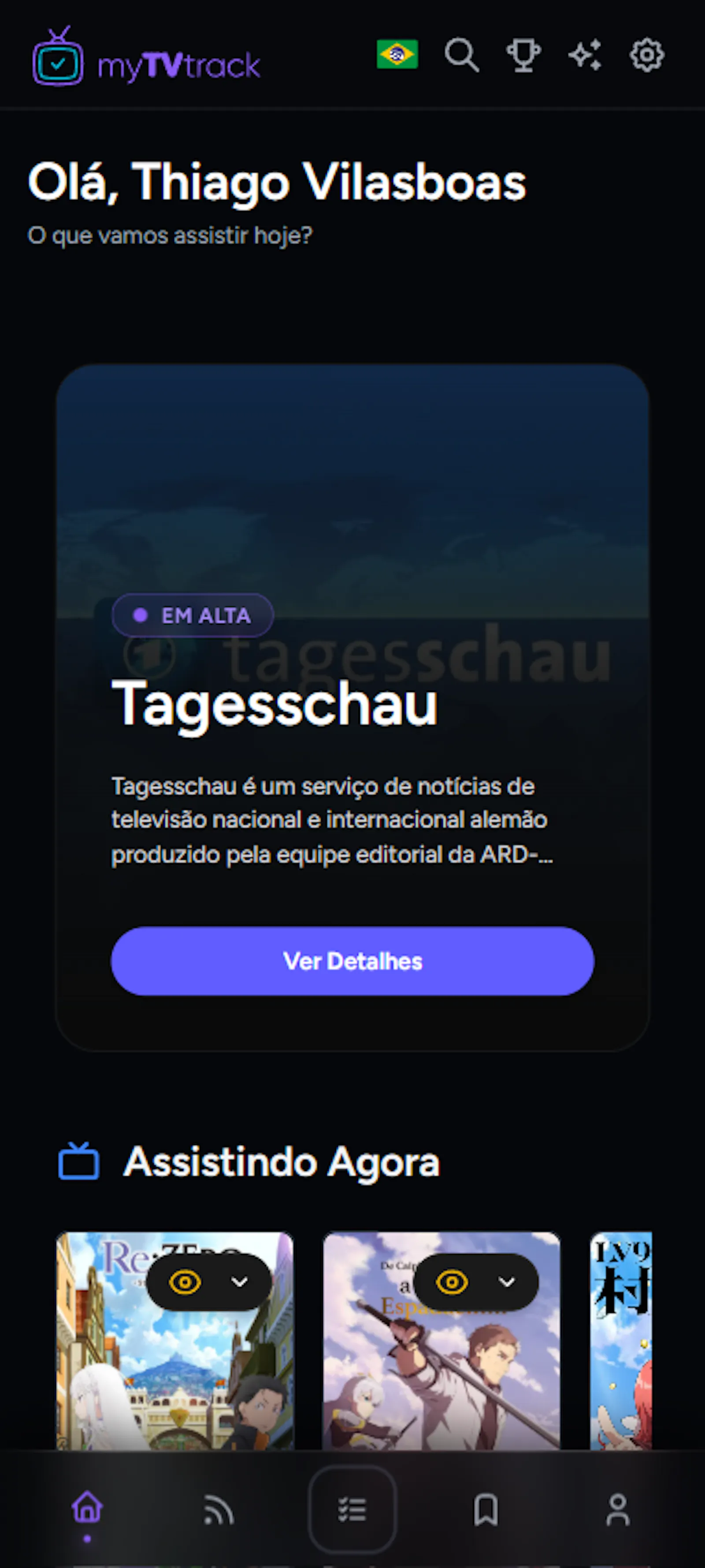 myTVtrack screenshot 2