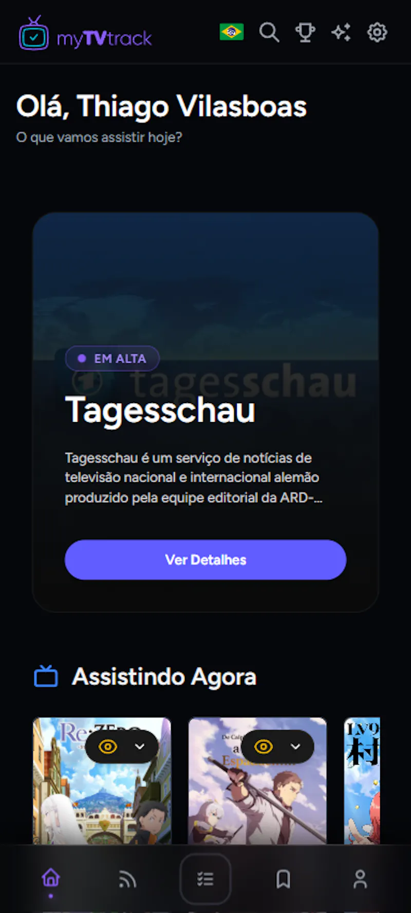 myTVtrack screenshot 2