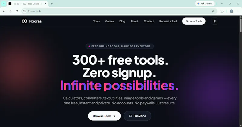 Fixoraa screenshot 1