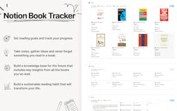 Ultimate Notion Book Tracker  media 1