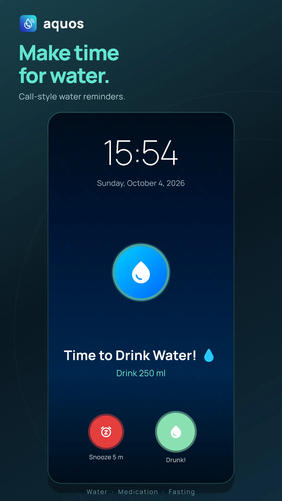 Aquos – Smart Water Reminder gallery image