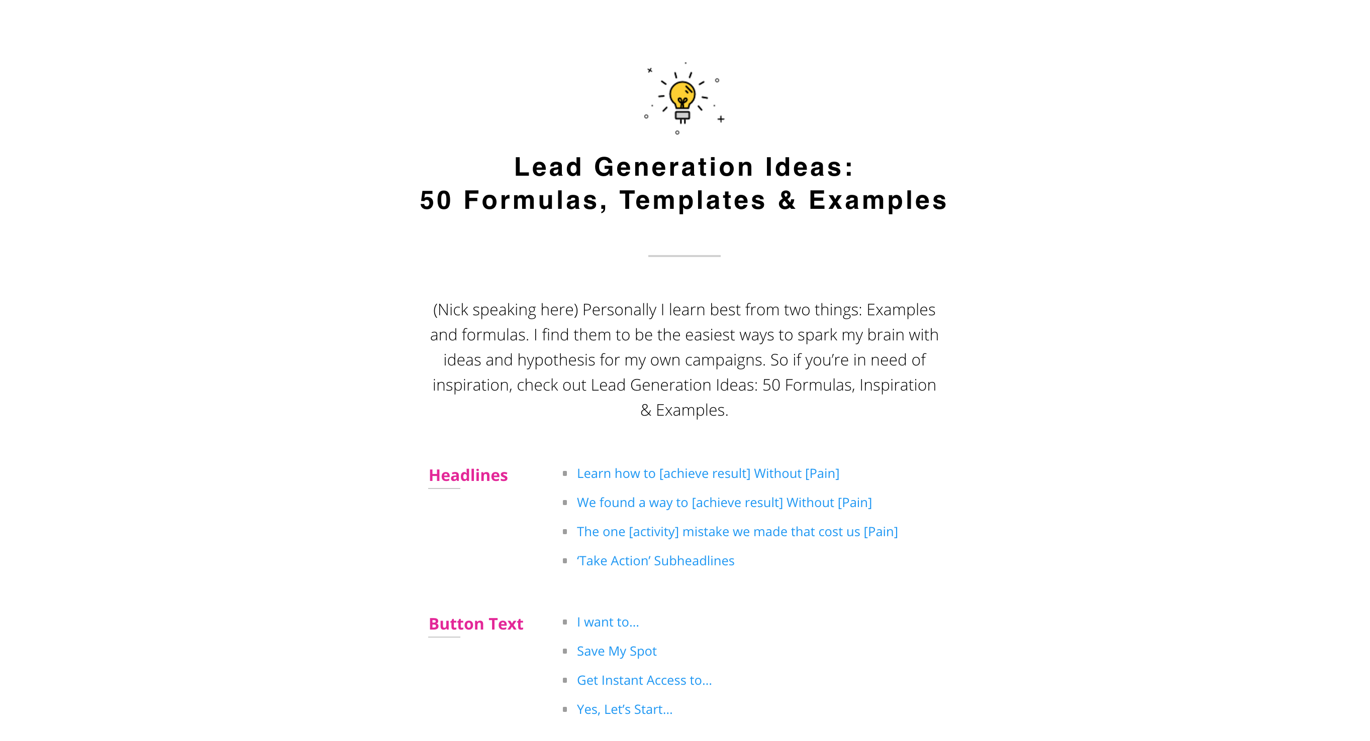 1000+ Lead Generation Strategies, Ideas, Best Practices & Examples gallery image