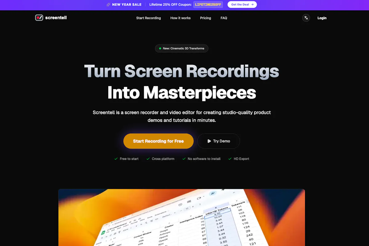 Screentell
