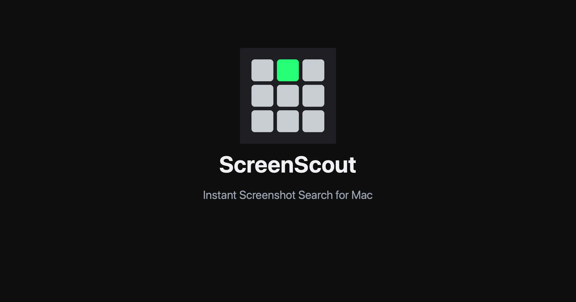 ScreenScout 项目横幅