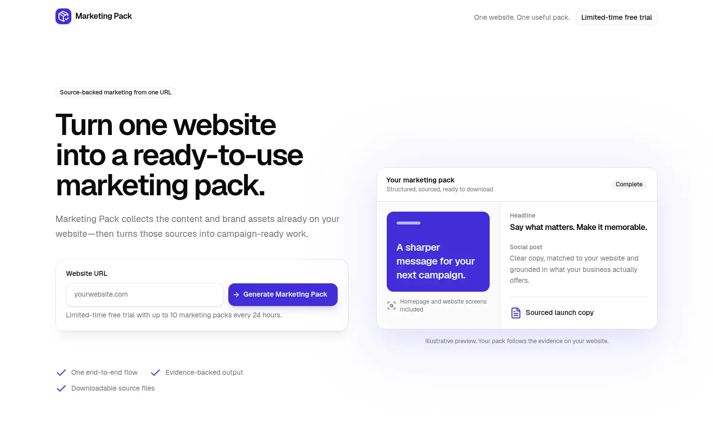 Marketing Pack gallery image