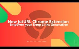 New JotURL Chrome Extension media 1