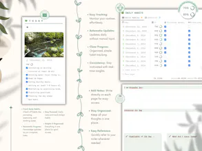 Unlimited Notion Habit Tracker Template gallery image