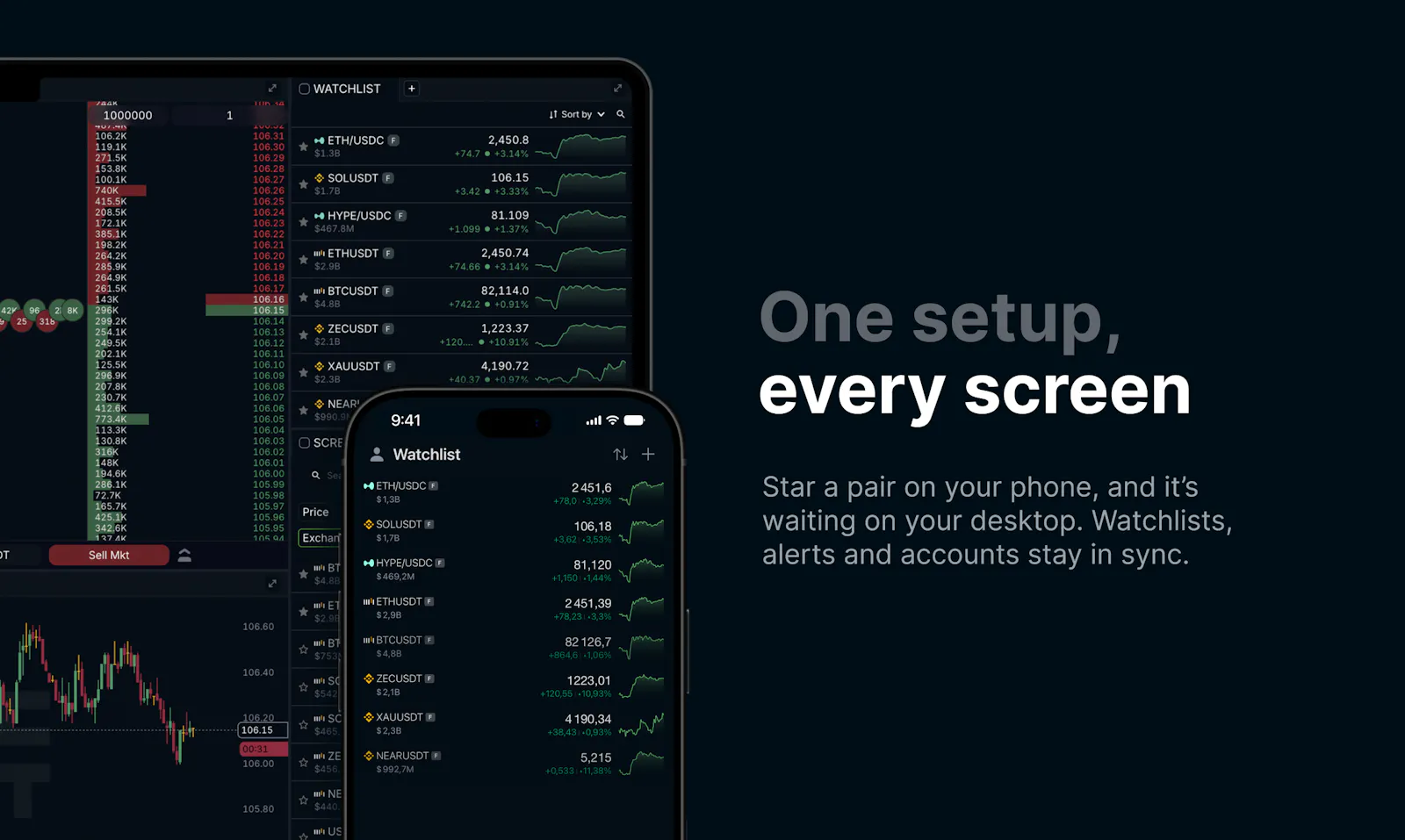 CCXT Terminal for iOS screenshot 6
