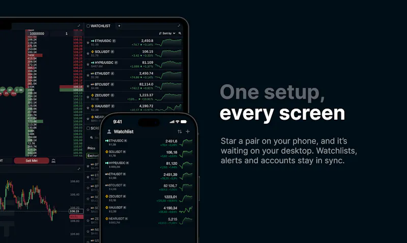 CCXT Terminal for iOS screenshot 6