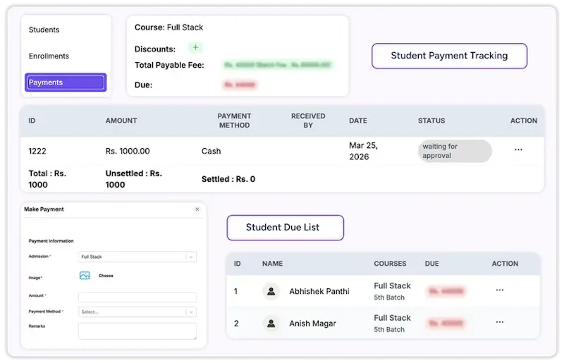 Pace LMS screenshot 1