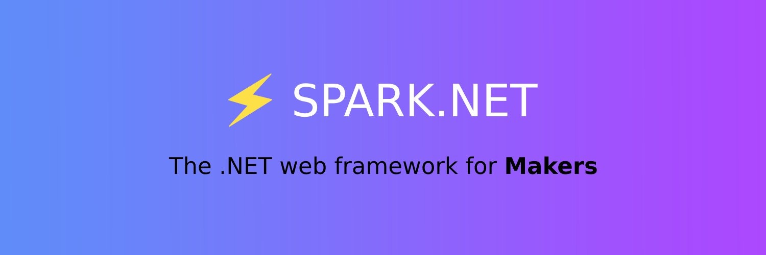 Spark.NET - 제조업체를위한 .NET 웹 프레임 워크 미디어 1