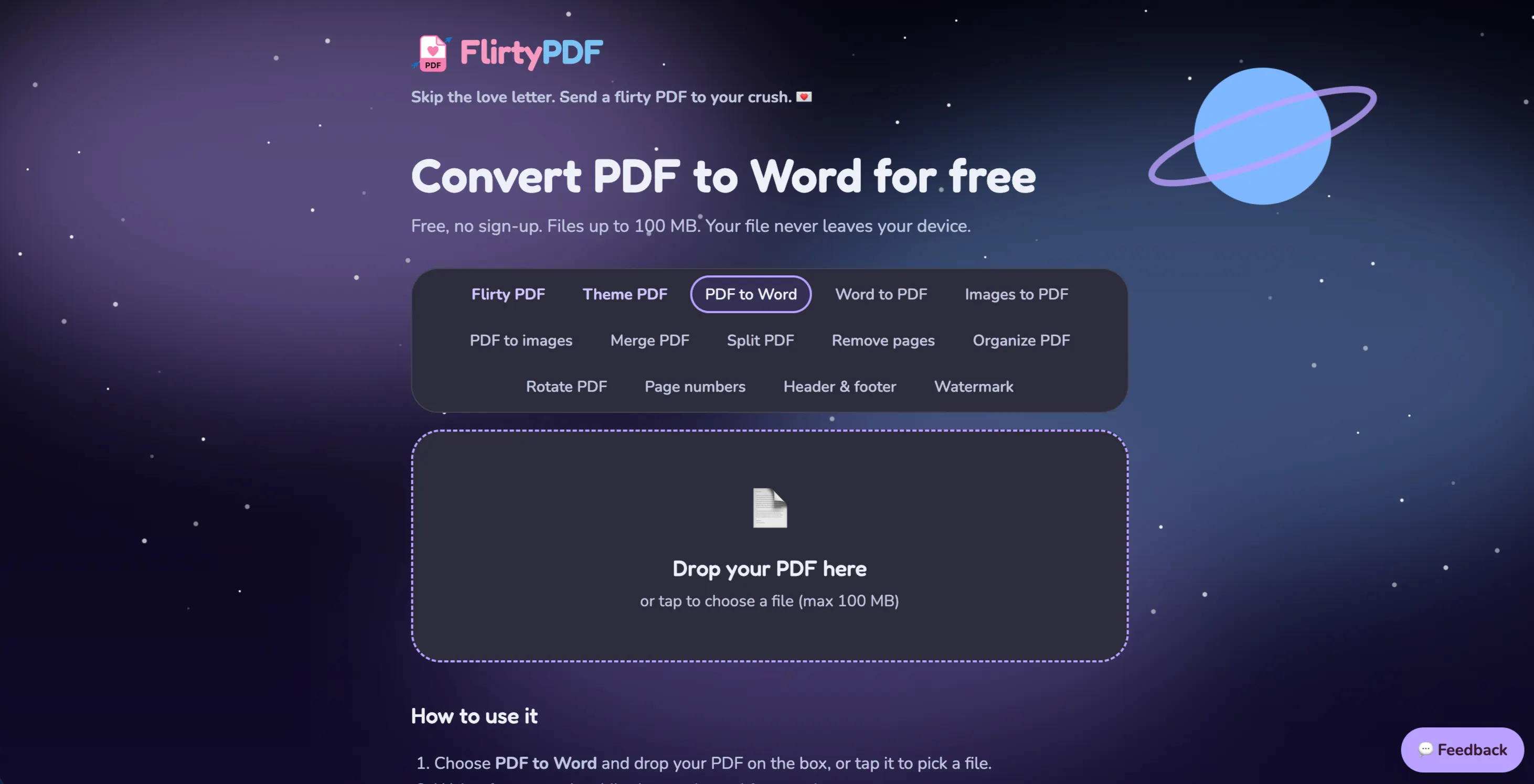 FlirtyPDF gallery image