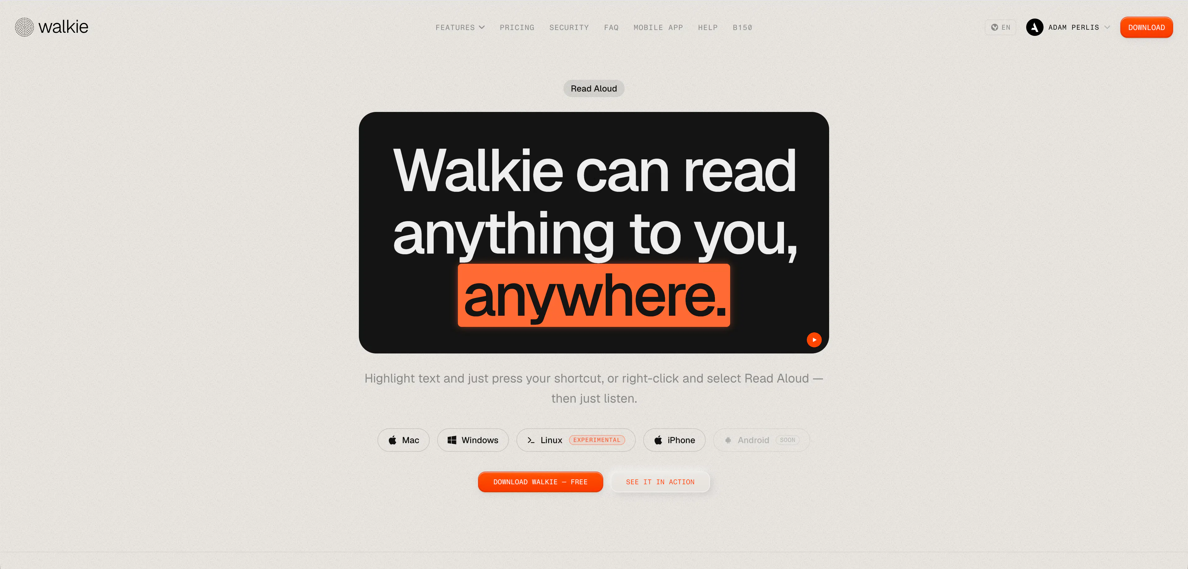 Walkie screenshot 6