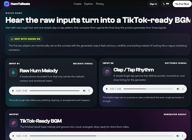 HumToBeats screenshot 3