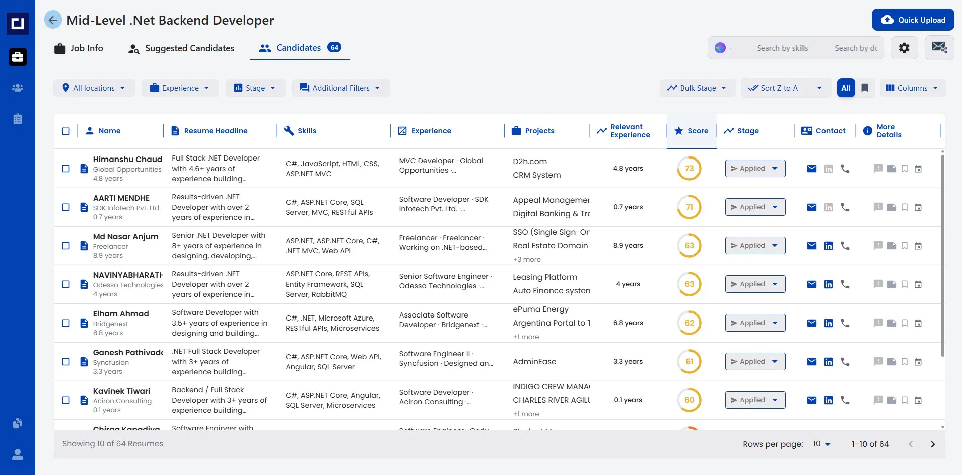 flexiResume gallery image