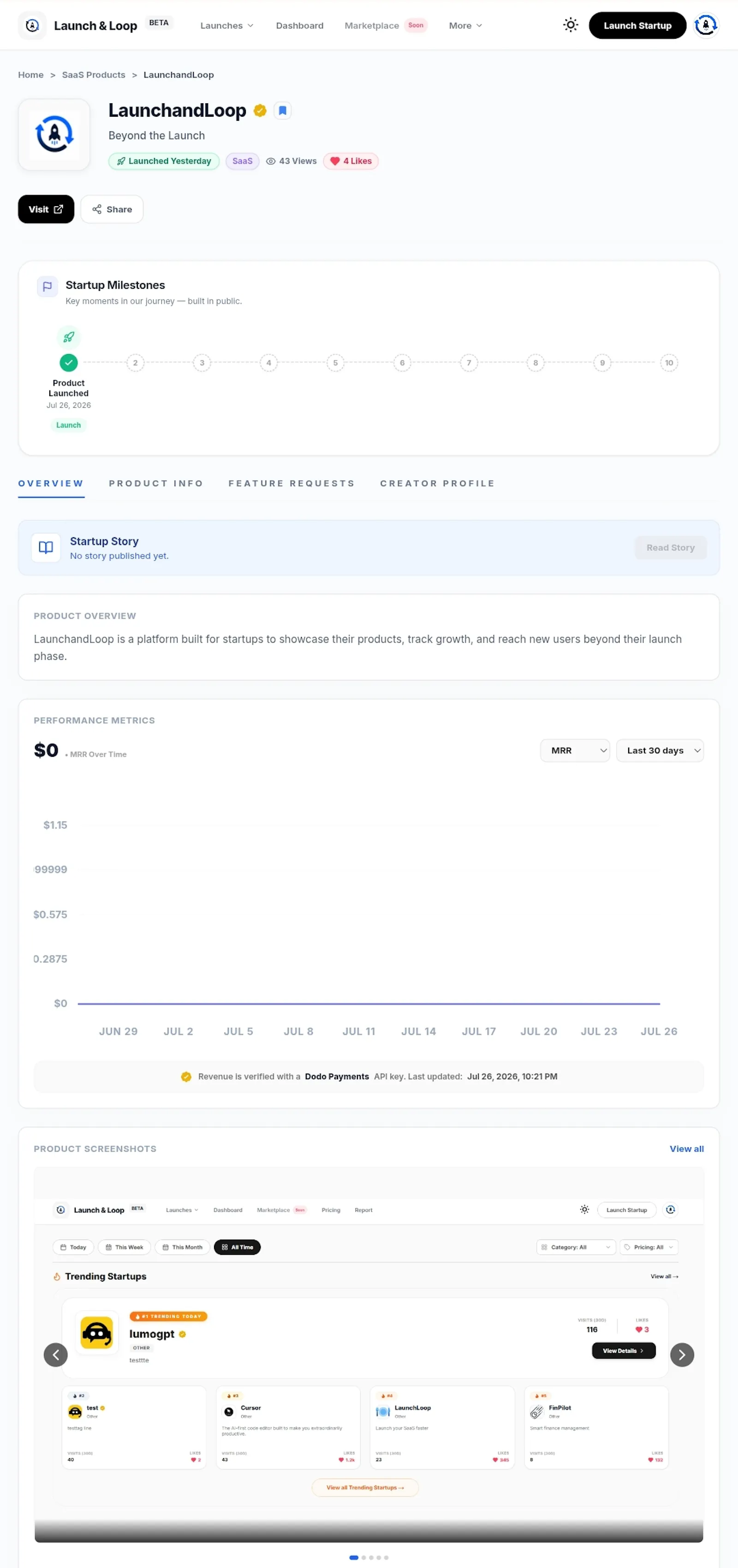 LaunchandLoop screenshot 2