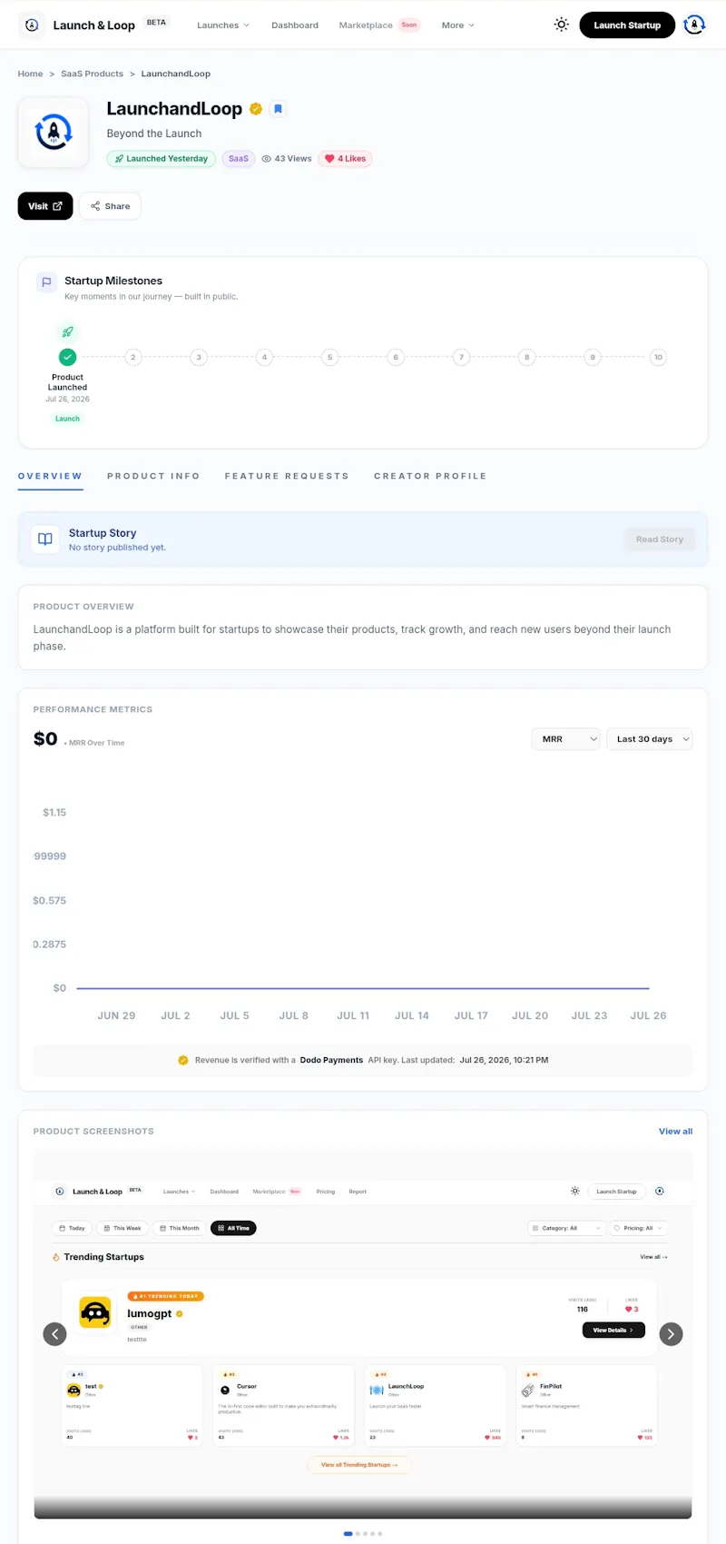 LaunchandLoop screenshot 2