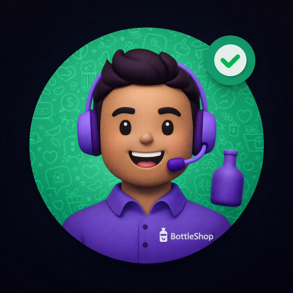 BottleShop AI Sommelier - Product Hunt launch logo and brand identity