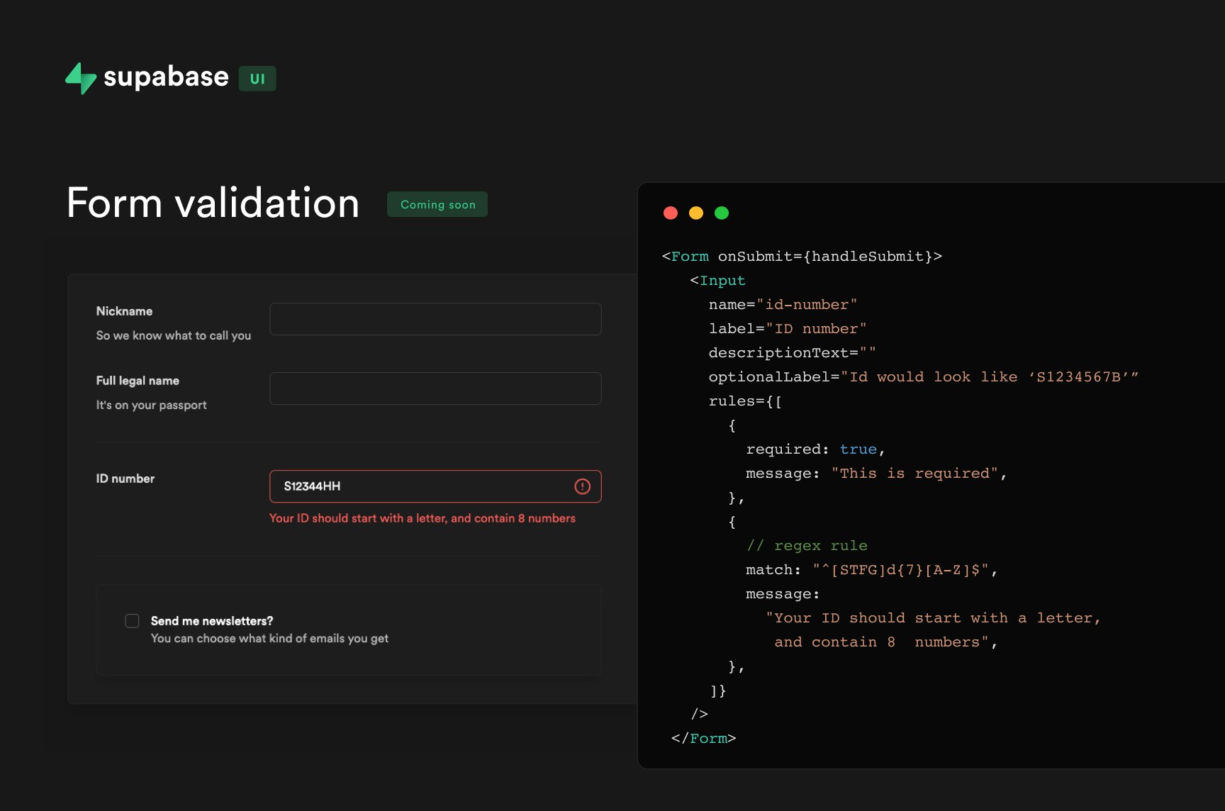 Supabase UI Gallery Image 2