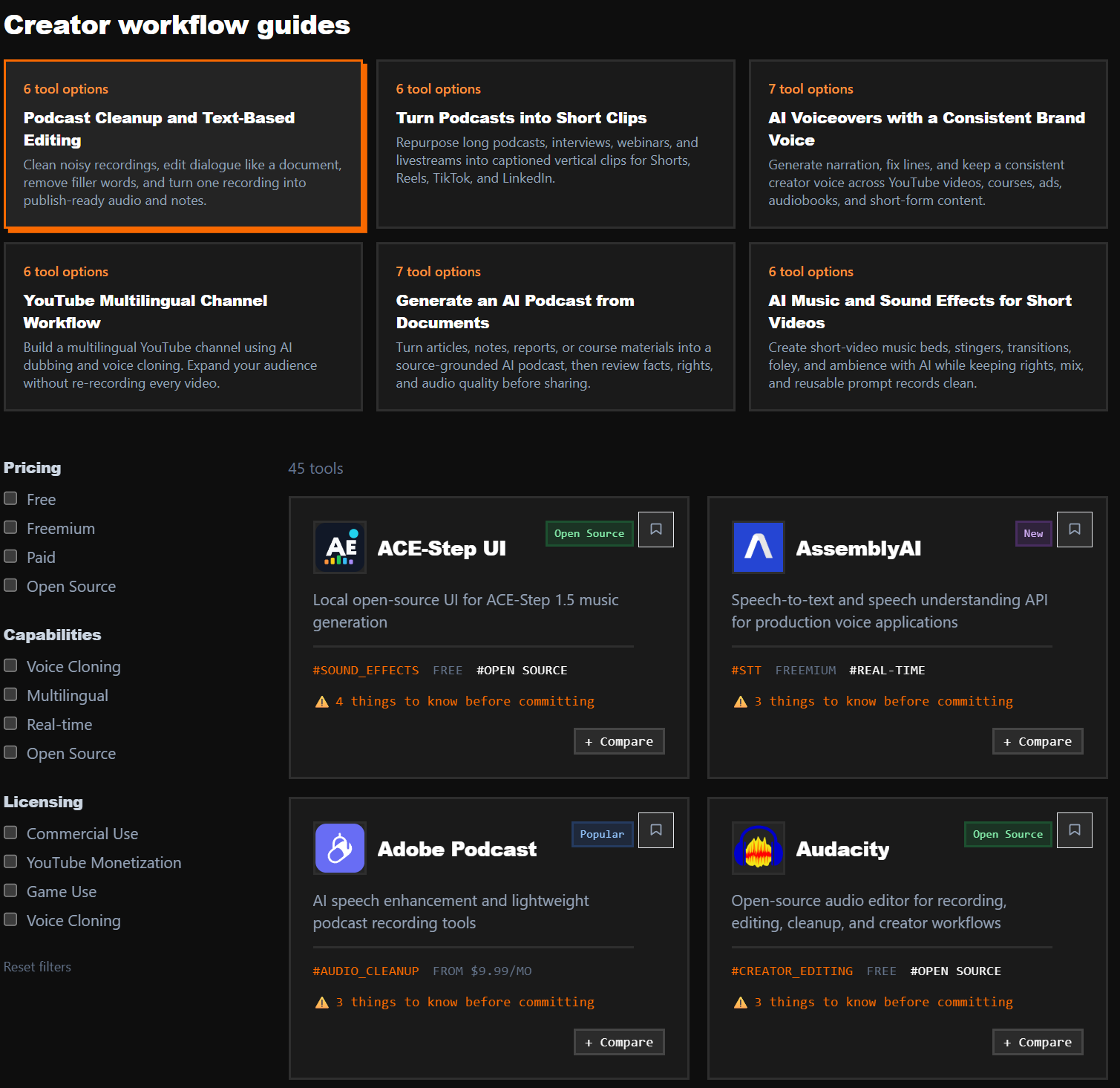 voice tools gallery image